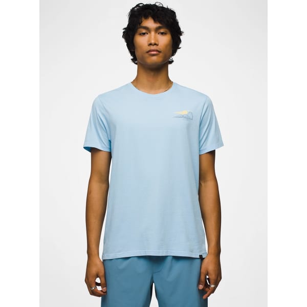 T-shirt PRANA EVERYDAY SESSIONS SS TEE CRESCENT BAY