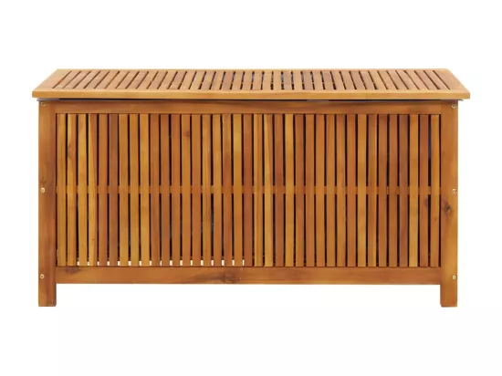 Coffre boîte meuble de bois marron 113 x 50 x 58 cm 02_0013000