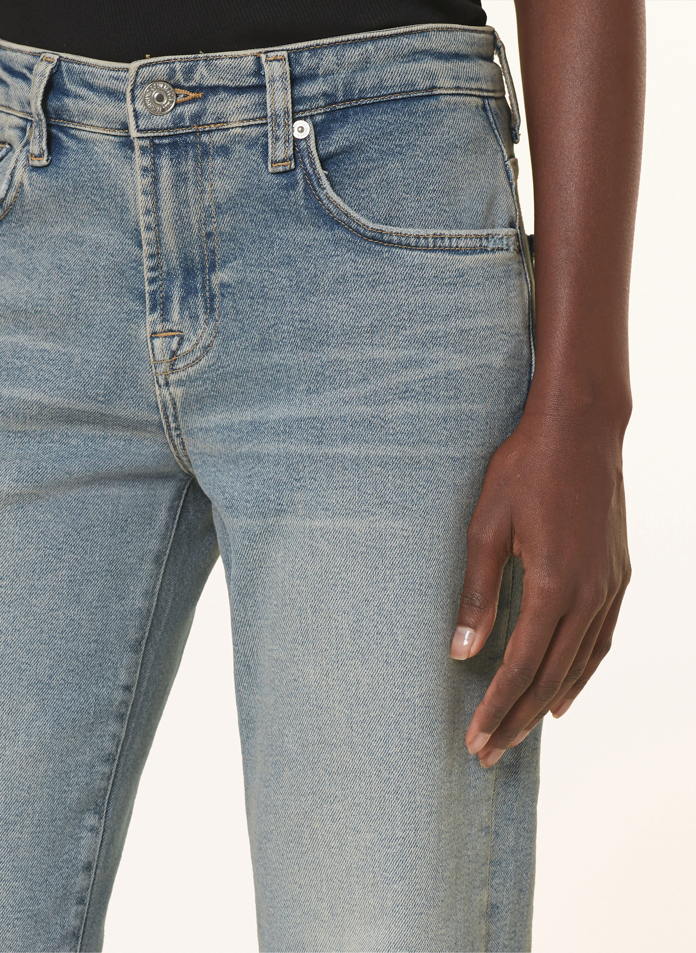 7 for all mankind Straight Jeans CALIE