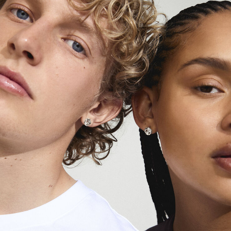 Pilgrim LUCA earrings silver-plated Sølv