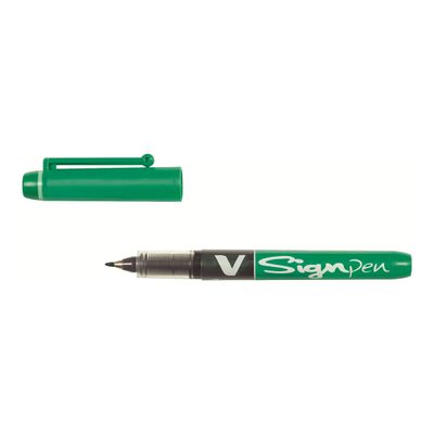 Pilot V Sign Pen - Feutre - pointe moyenne - vert