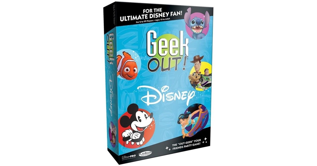 European Player NetworkGeek Out! Disney Kaartspel  (Engels, 2 - 99 spelers, 30 minuten, Vanaf 10 jaar)