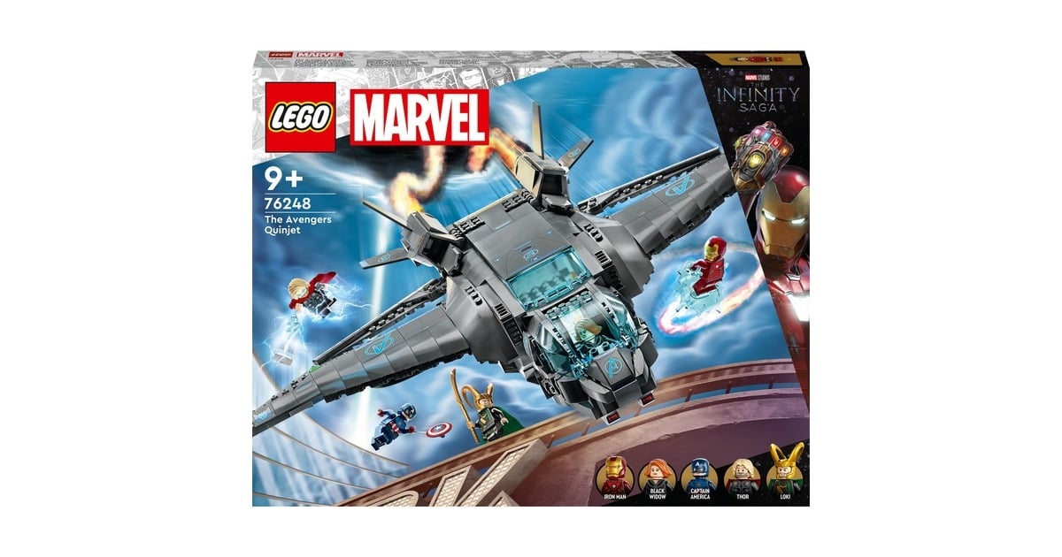 LEGOMarvel - De Avengers Quinjet Constructiespeelgoed  (76248)