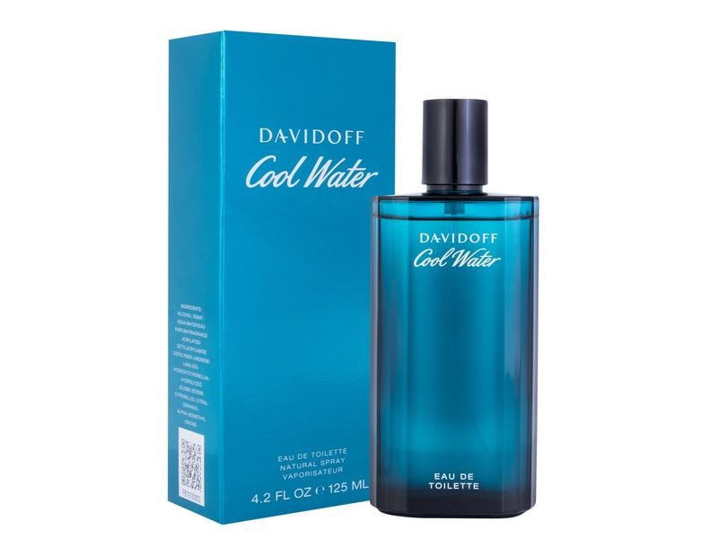 Davidoff Eau de Toilette Cool Water 125 ml Herrenparfum mit holziger und blumiger Note