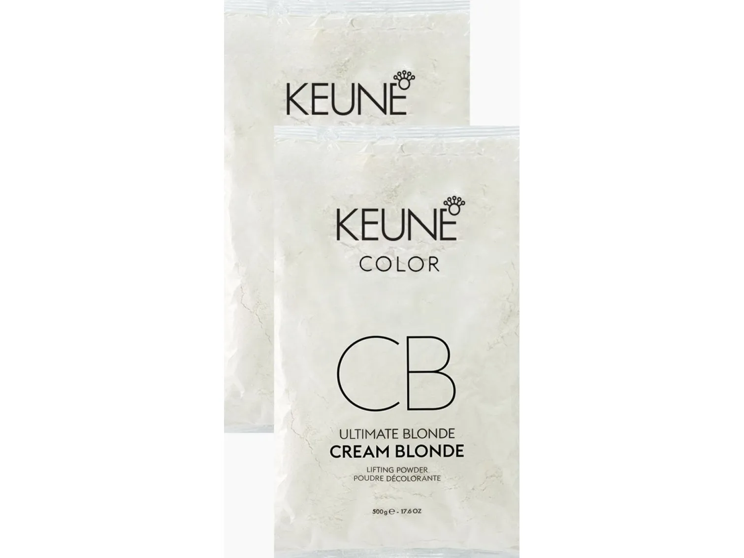 Keune Set, Keune, Cream Blonde, Hair Oxidant Powder, Refill, 2 pcs, 500 g For Women