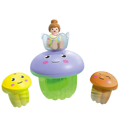 Playmobil Junior Aqua - Junior & Tinti Colourful Jelly Fish - 71