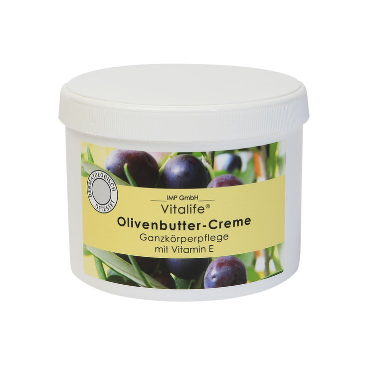 Olivenbutter Creme Vitamin E, 500 ml
