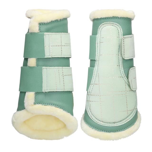 Beenbeschermers HORSEGEAR HGVelvet Dot Lichtgroen