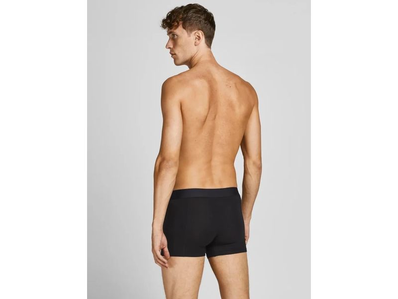JACK&JONES Unterhosen Herren, 3-er Pack, Schwarz, M Kurze Boxershorts