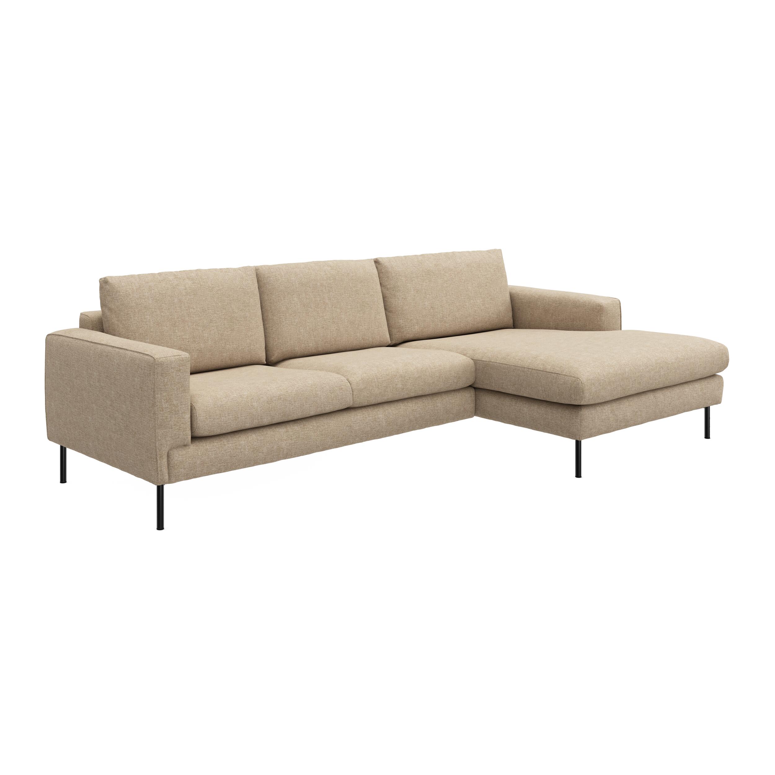 Nyland højrevendt sofa med chaiselong