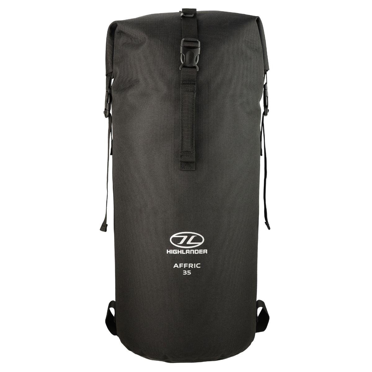 Highlander affric 35l waterdichte rugzak - black