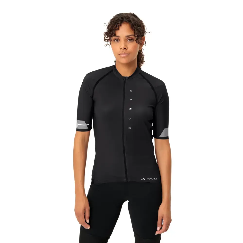 VAUDE Furka FZ II Fietsshirt Korte Mouwen Zwart Dames