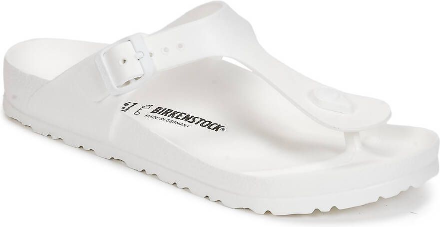 Birkenstock Witte Gizeh EVA Sandalen met brede pasvorm Wit