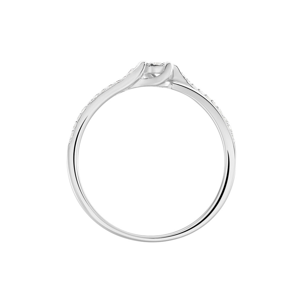 Bague Callysta Or Blanc Diamant