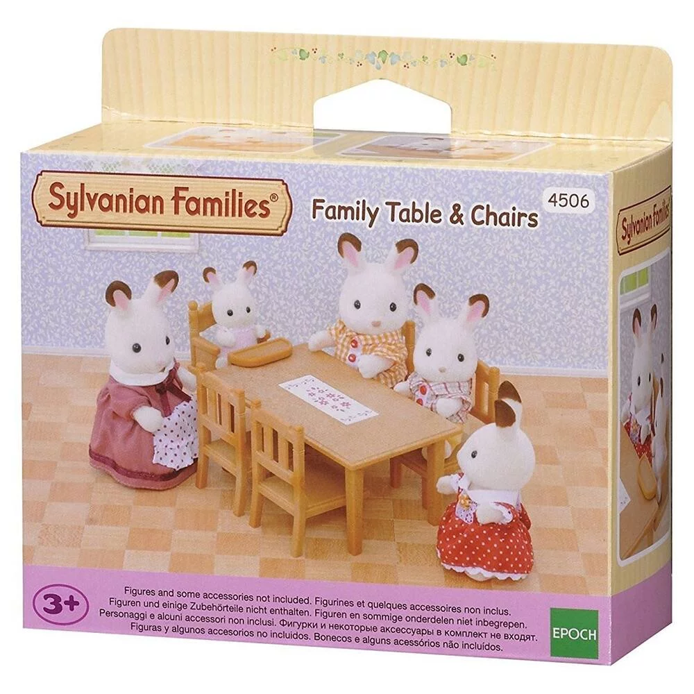 LA TABLE DE REPAS - SYLVANIAN MEUBLES ET ACCESSOIRES