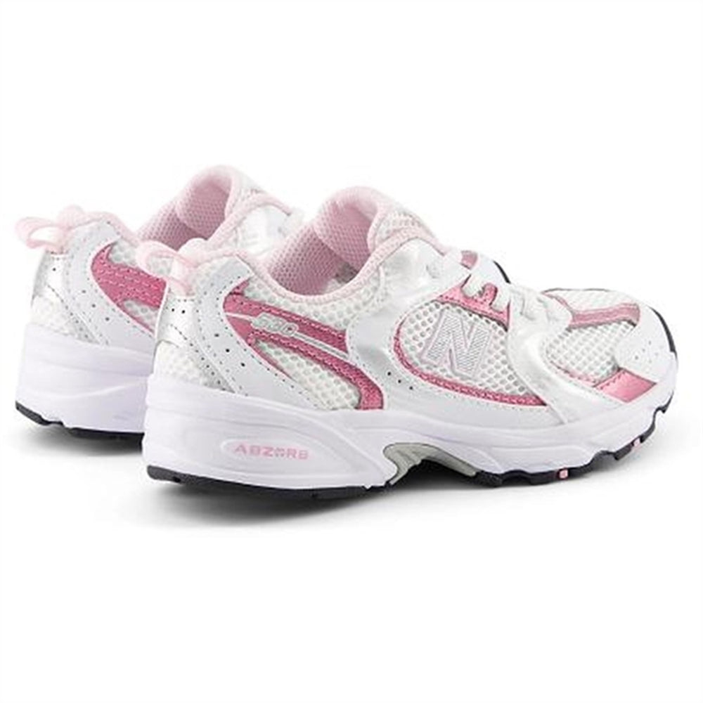 Køb New Balance 530 Kids Bungee Lace Sneakers White