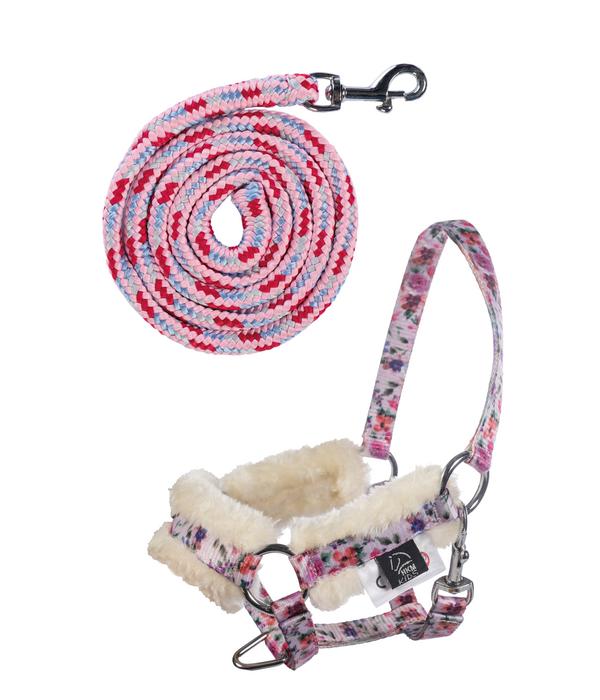 HKM KIDS Hobby Horsing Halfter und Strick mit