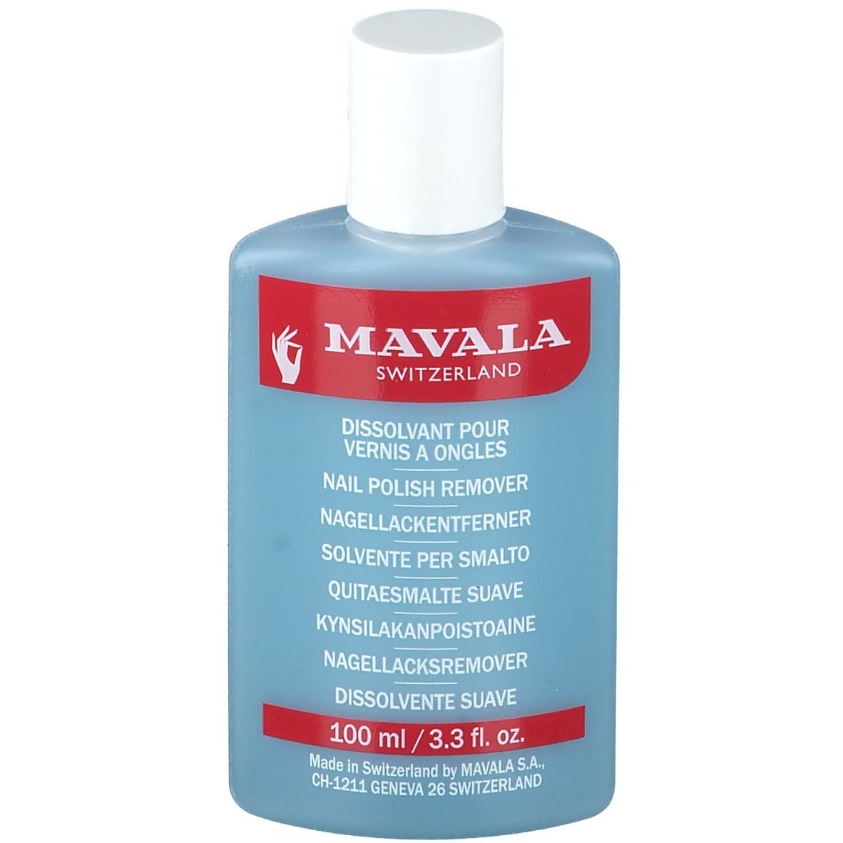 MAVALA Nagellackentferner blau