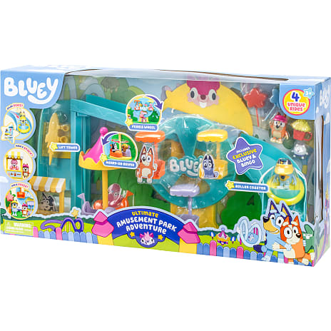 Bluey forlystelsespark legesæt