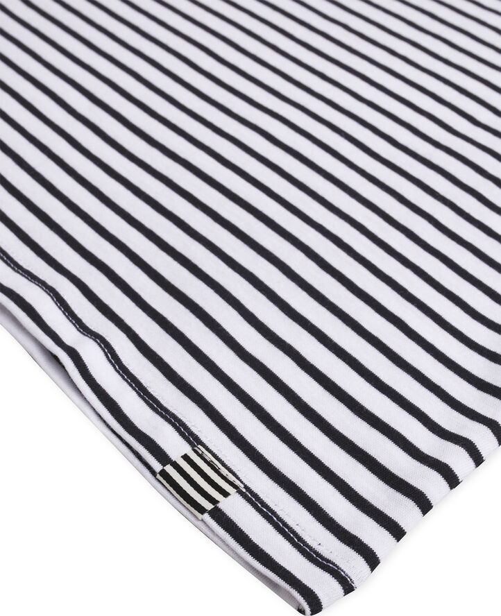 Mads Nørgaard - Copenhagen Organic Favorite Stripe Teasy White/black