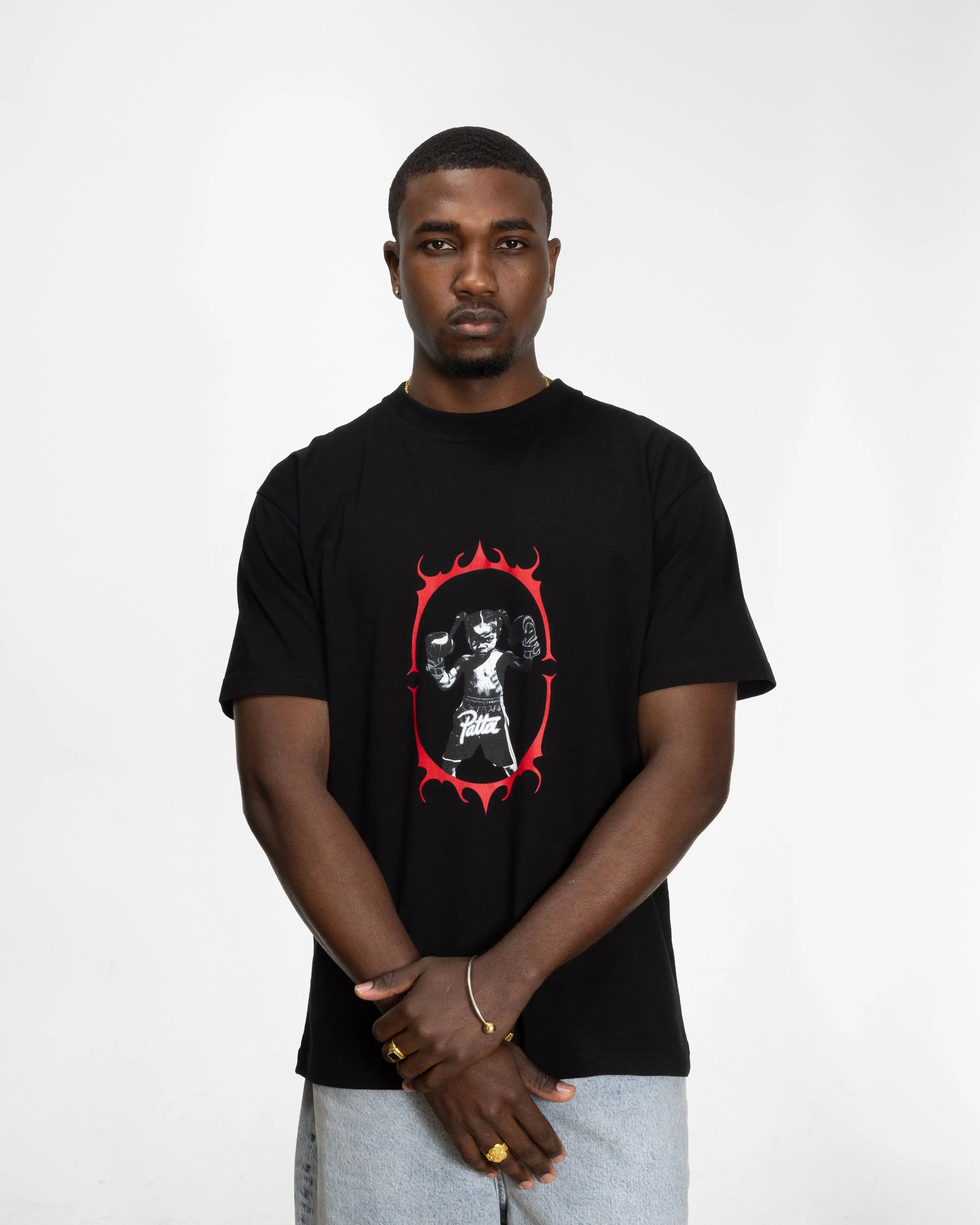Patta Boxing T-Shirt (Black)