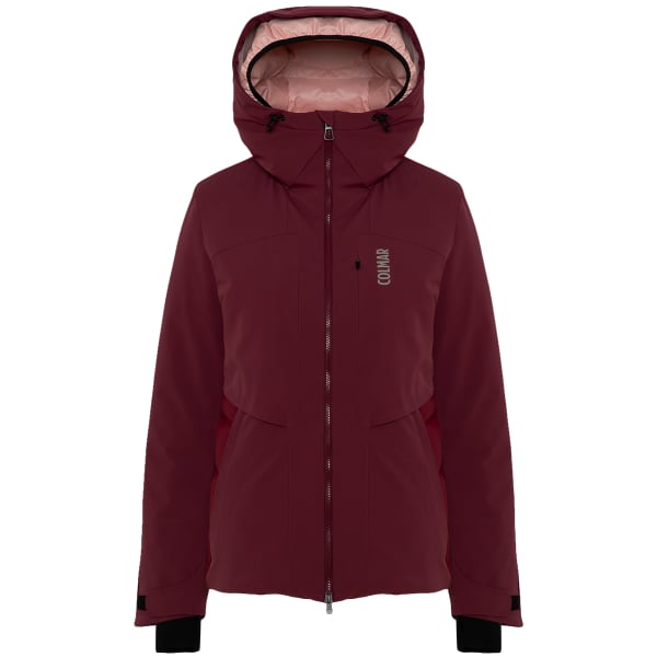 Veste de ski COLMAR 2XC DUALITY LADIES SKI DOWN JACKET GARNET-PALE ROSE