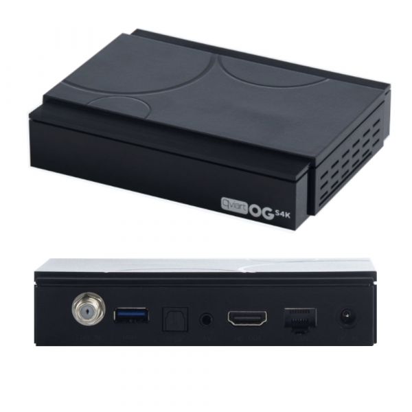 Qviart Receptor Og S 4k Uhd Satélite Linux Dvb-s2