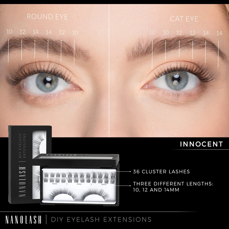 Nanolash DIY Eyelash Extentions - Innocent
