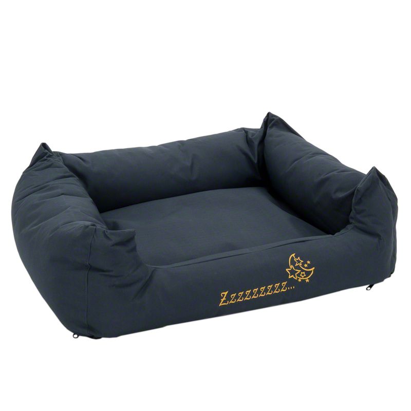 Panier Sleepy Time avec coussin, gris