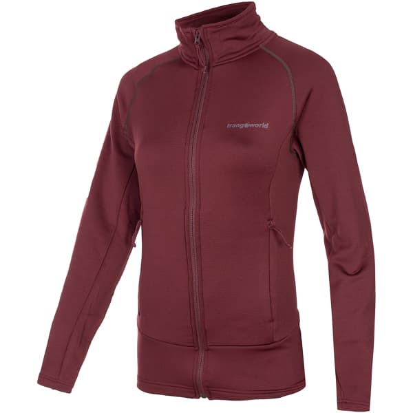 Veste polaire ski rando TRANGOWORLD HASSELA JACKET ZINFANDEL