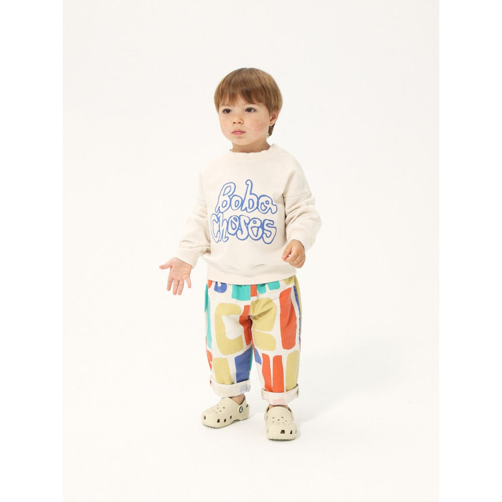 Køb Bobo Choses Offwhite Bobo Choses By Hand Sweatshirt