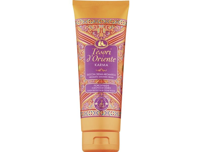 Tesori d'Oriente Duschgel D'Oriente Karma 250 ml Aromatische Duschcreme belebt Körper und Geist