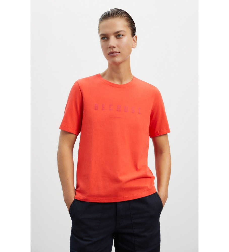 Camiseta laranja ECOALF Perth