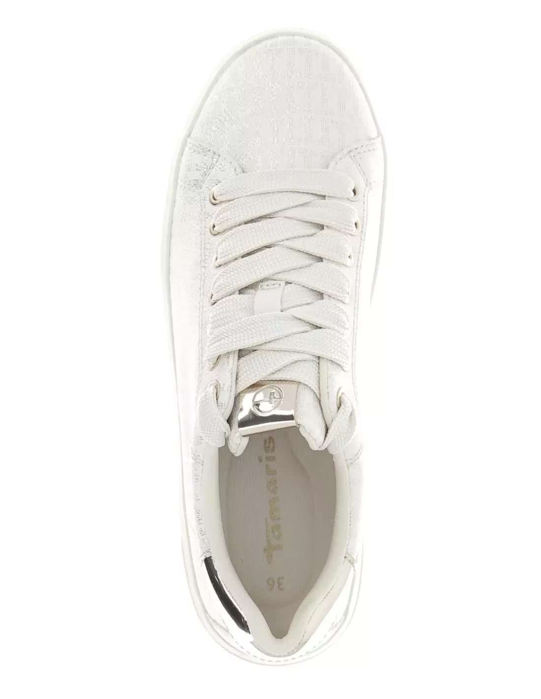 TAMARIS 23750-41 498 - Baskets IVORYMETALLIC