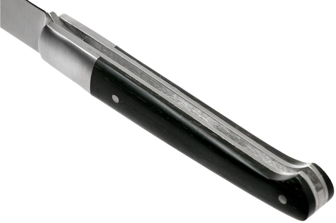 Laguiole en Aubrac Sauveterre 9 cm Guillochees ebbenhout, herenmes