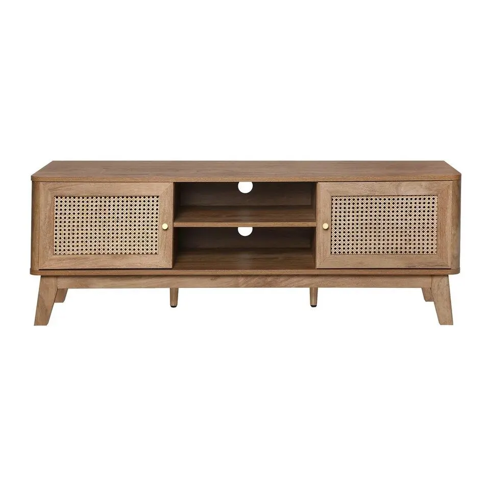 CALICOSY - TV-Meubel PALMO - Licht hout - 49x140x39 cm