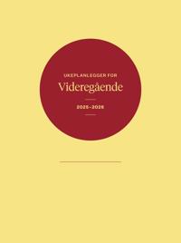 Ukeplanlegger videregående 2025-2026