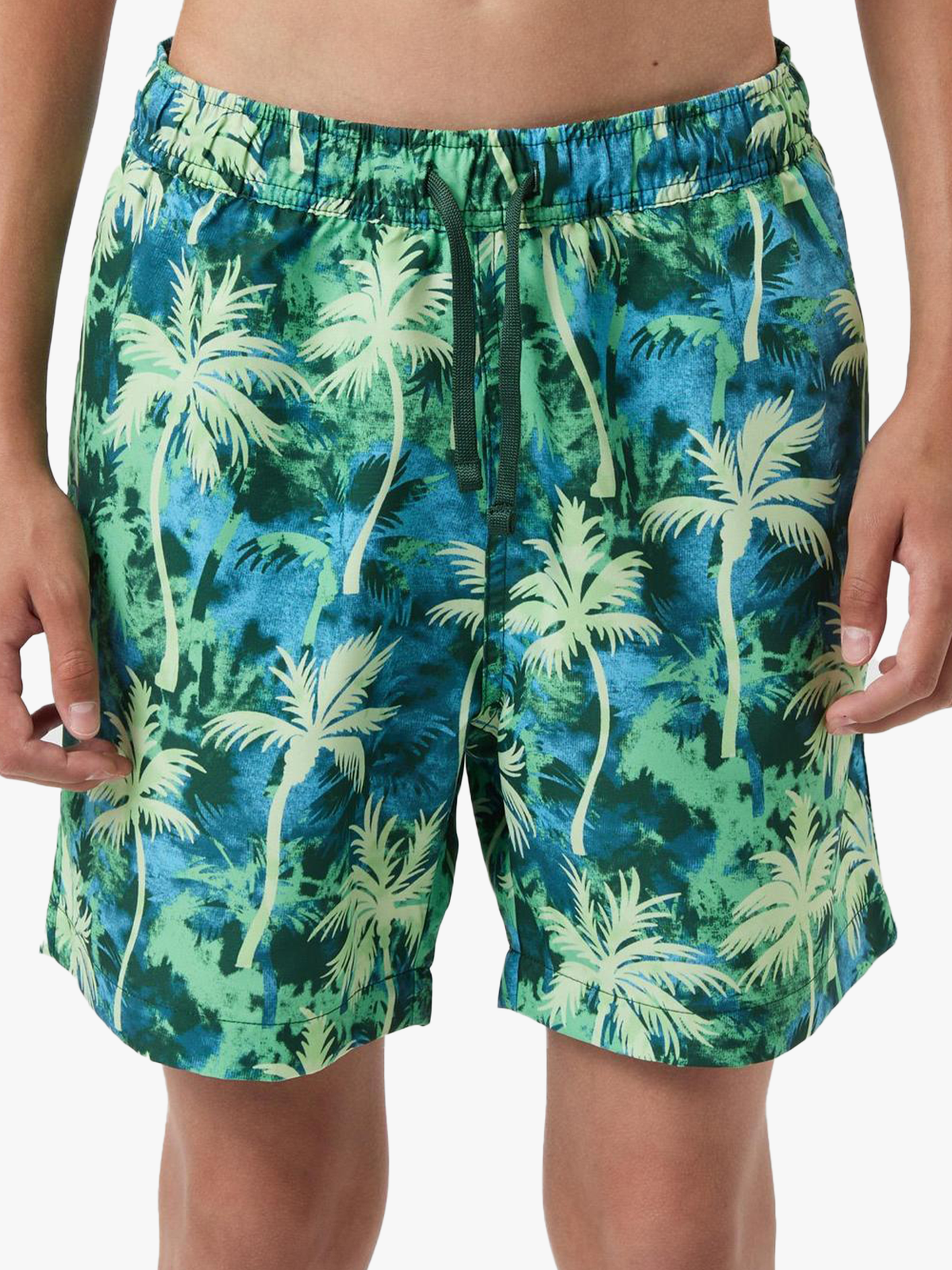 Borg Print Swim Shorts