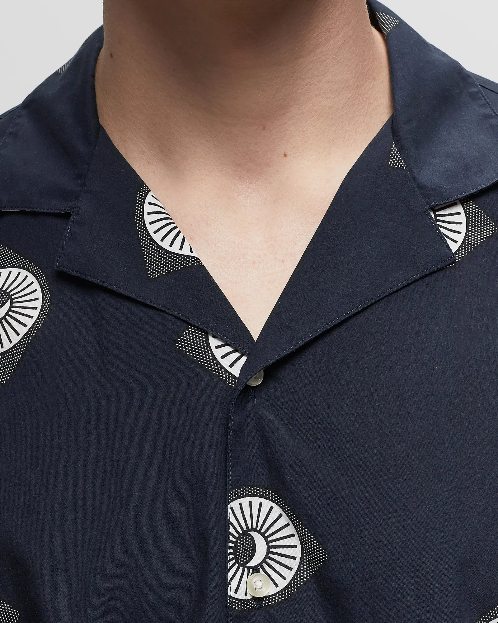 Officine Générale EREN SS ITL CLY CO EYES PRINT