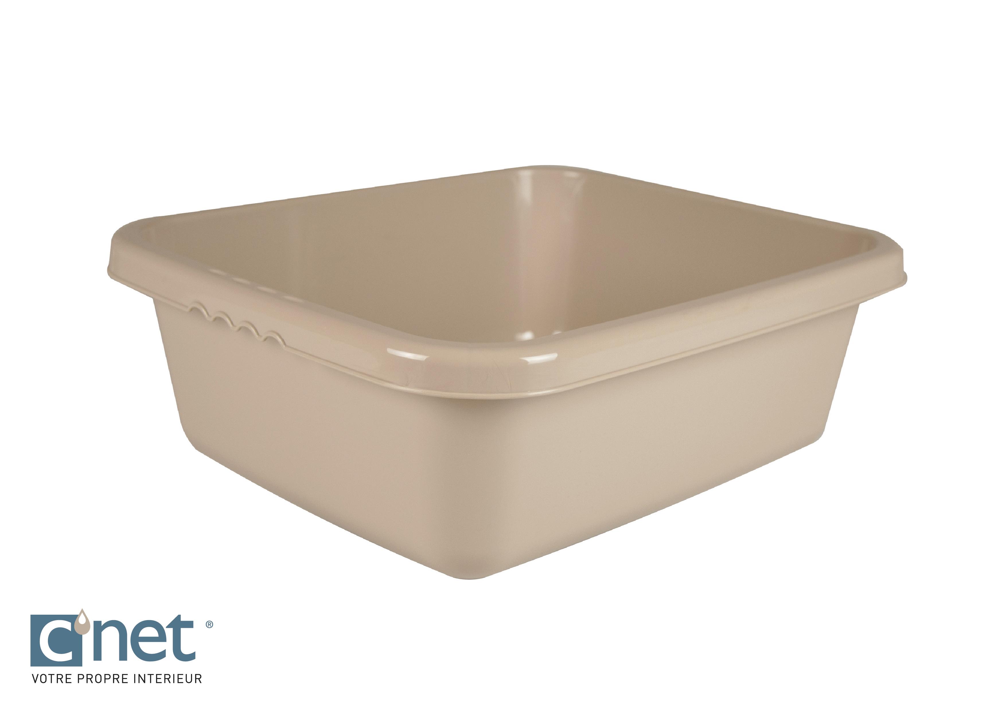 BASSINE RECTANGLE 8.5L GREGE