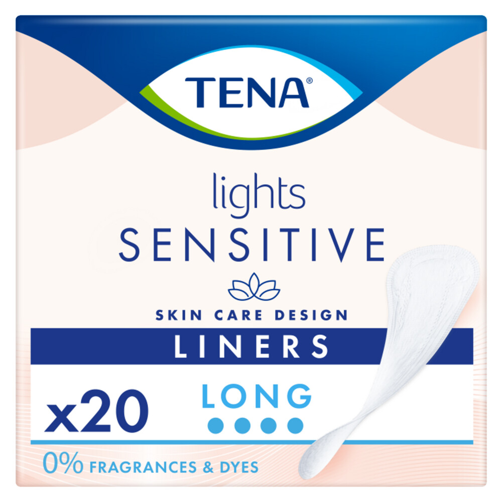 3x TENA Sensitive Lights Long20 stuks