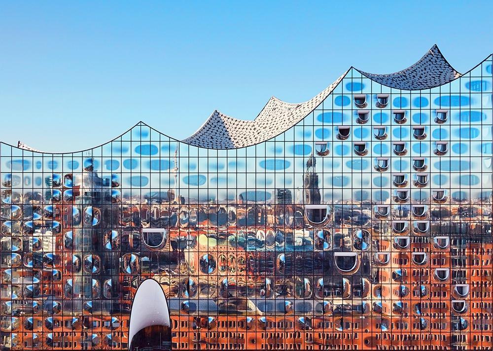 Hamburg im Spiegel der Elbphilharmonie, 1000 Teile