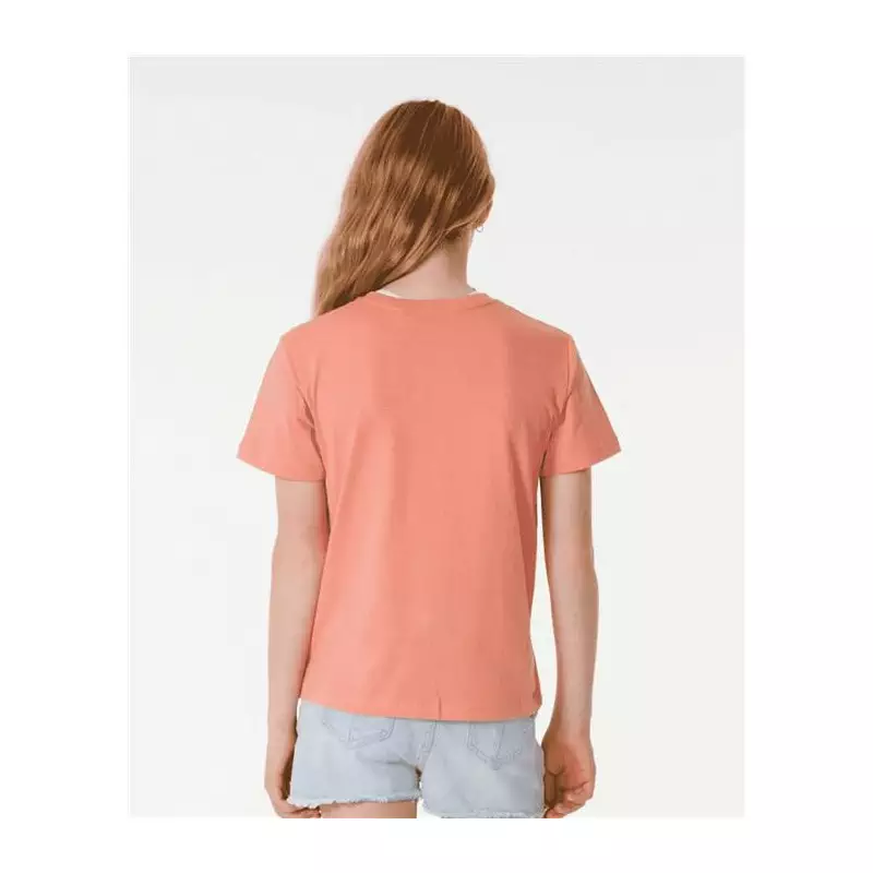 Teeshirt junior RIPCURL Surf Spray Standard Tee -Girl Coral