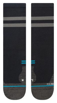 Chaussettes Stance Performance Staples Franchise Ultra Crew Noir / Gris