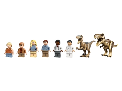 LEGO Bezoekerscentrum: T. rex & raptor aanval (76961)