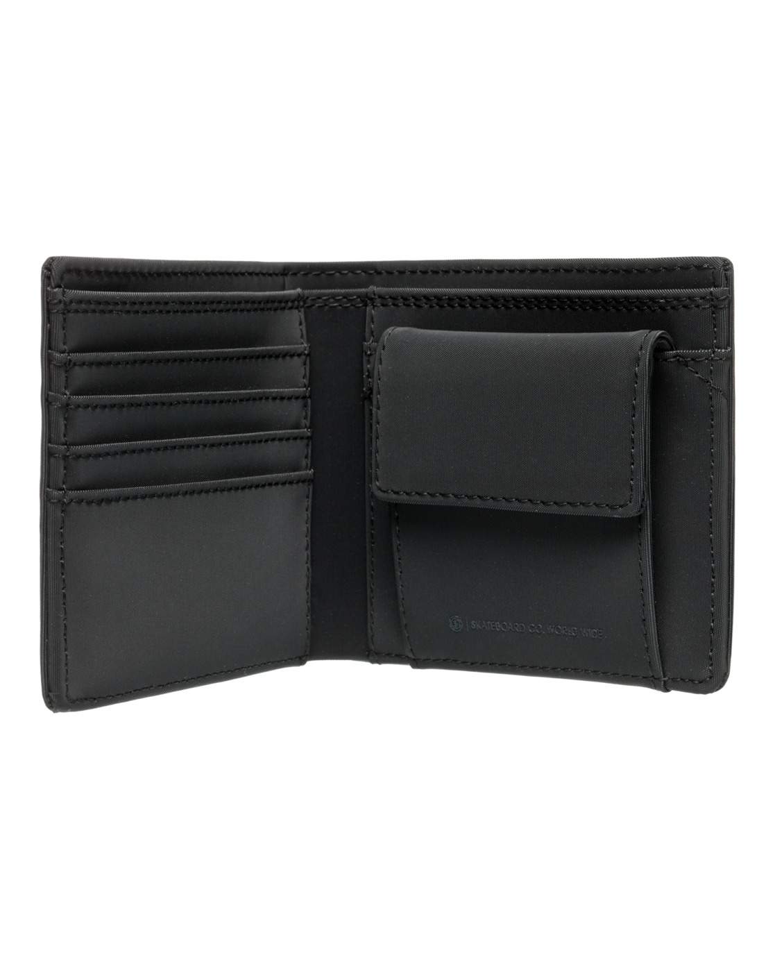 Element Icon Strap Wallet Flint Black