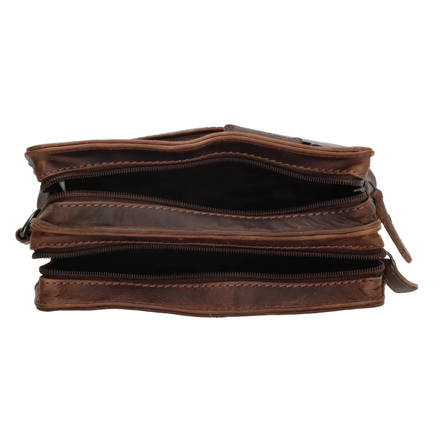 Hide & Stitches Japura Polstas Donkerbruin