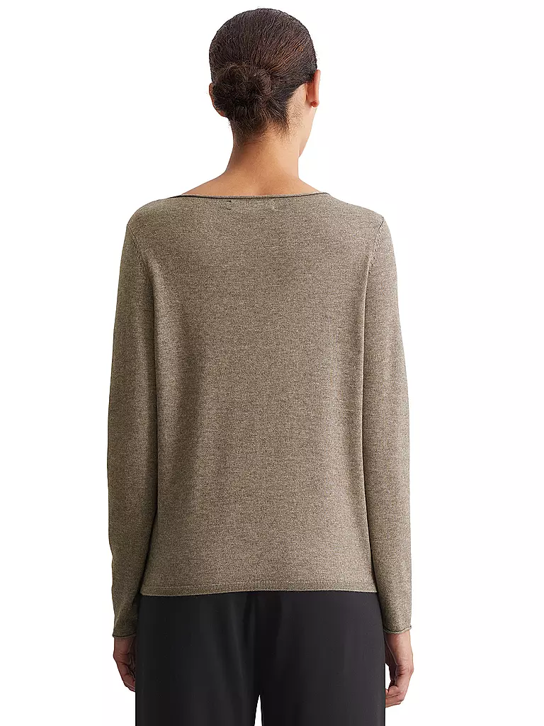 MARC O'POLO Pullover braun