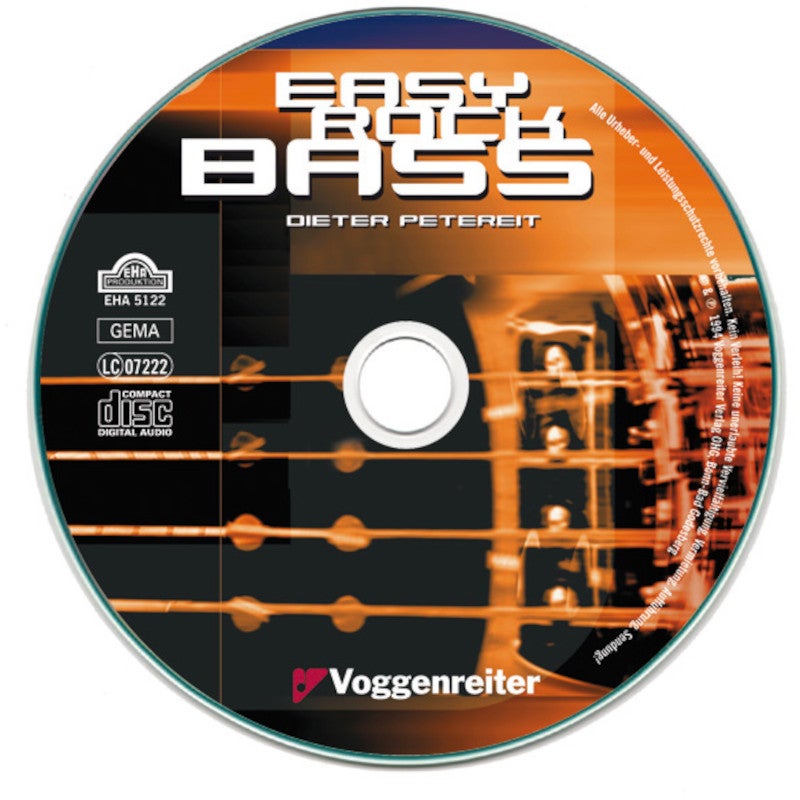 Voggenreiter 173 Easy Rock Bass basgitaarboek