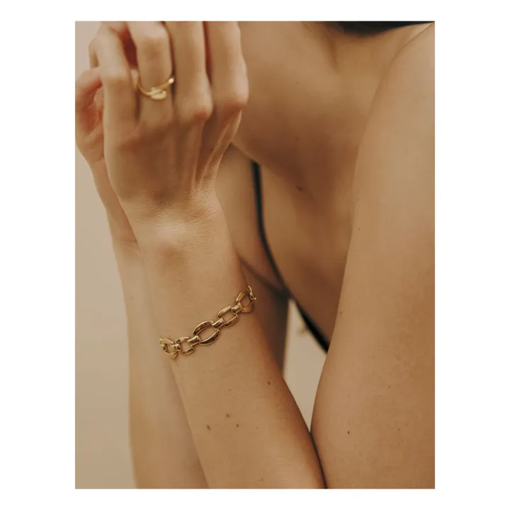 Louise Damas Bracelet Maille Georgia | Doré